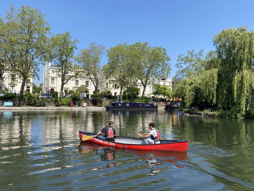 2 seater Canoe Rental in Ladbroke Grove - A calm city outing, not a race