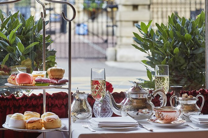Afternoon Tea at The Rubens at the Palace, Buckingham Palace - Sandwiches, scones, pastries, and tea