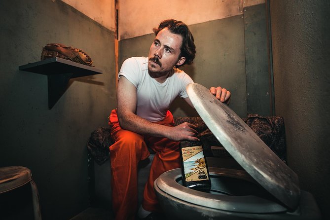 Alcotraz Prison Cocktail Experience in London - Convict clothes and a quick change of scene