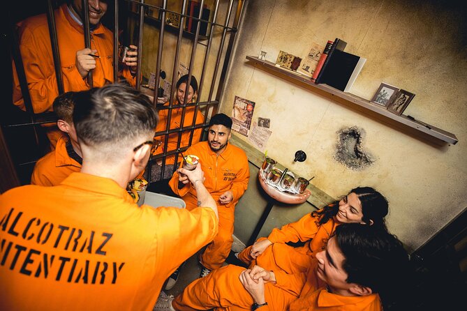 Alcotraz Prison Cocktail Experience in London - What the 1 hour 45 minutes buys you