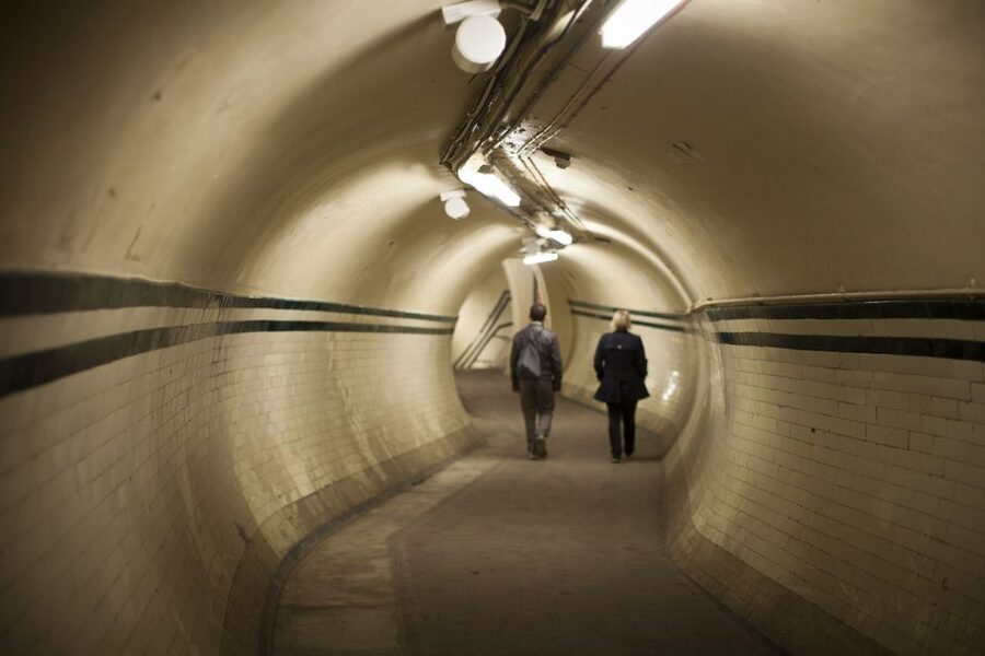 Aldwych: Hidden Tube Station Guided Tour - Arriving at Aldwych’s Surrey Street entrance