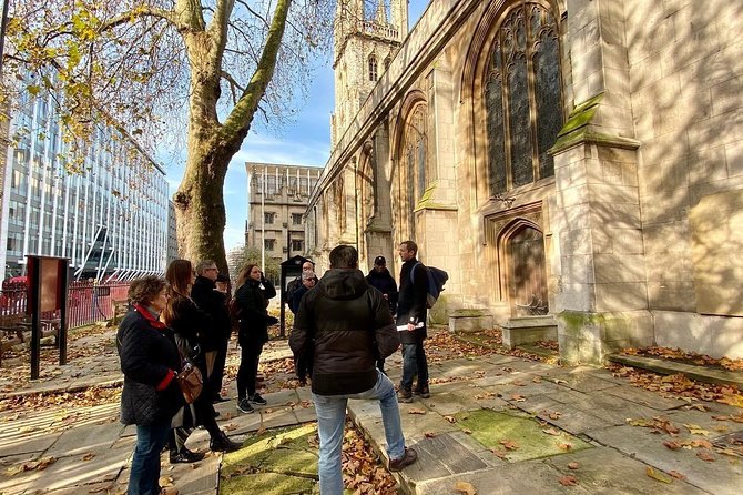 Burnings, Butchery & Black Death: A Walking Tour of London's Bloody Past - St Bartholomew the Great and the Great Fire’s last stop
