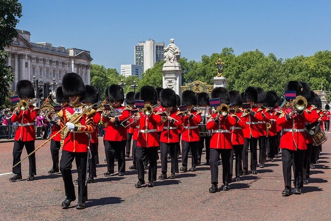 Changing of the Guard Walking Tour in London at Buckingham Palace - From Victoria Palace Theatre to royal London