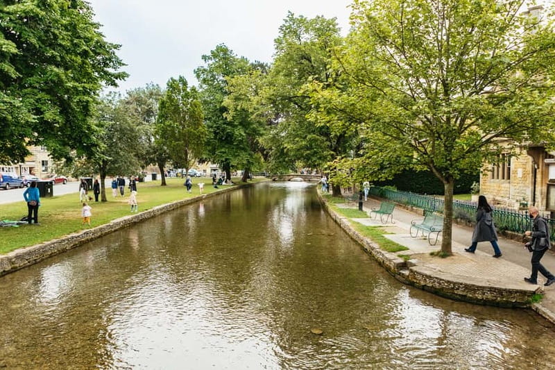 From London: Cotswolds, Blenheim Palace & Downtown Abbey - Bourton-on-the-Water: a short riverside wander