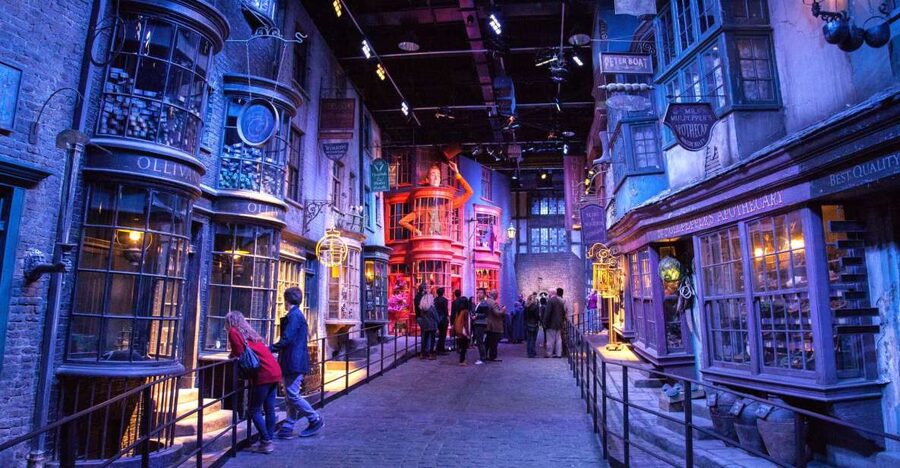 From London: Harry Potter Warner Bros Studio Tour - Seasonal touches, from Dark Arts to winter snow