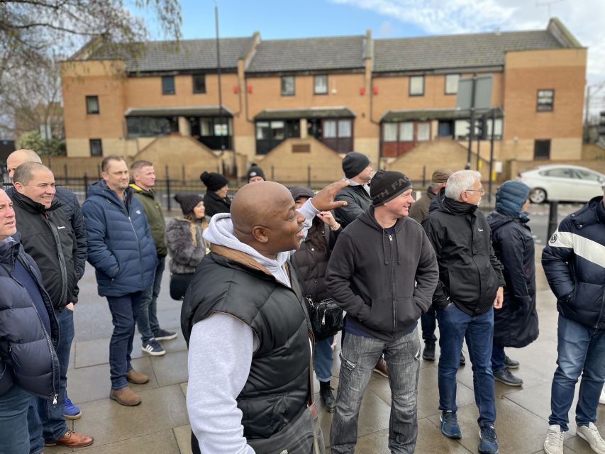 Gangster London Walking Tour with Actor Vas Blackwood - Two hours on paper, longer in practice