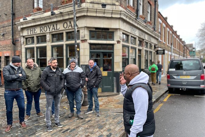 Gangster Tour of London’s East End Led by Actor Vas Blackwood - At the Blind Beggar pub