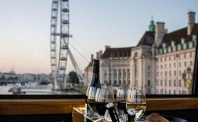 Gastronomic 6-course fine-dining dinner on Luxury London Bus