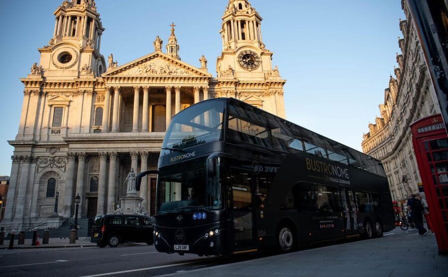 Gastronomic 6-course fine-dining dinner on Luxury London Bus - Dress, access and the practical details