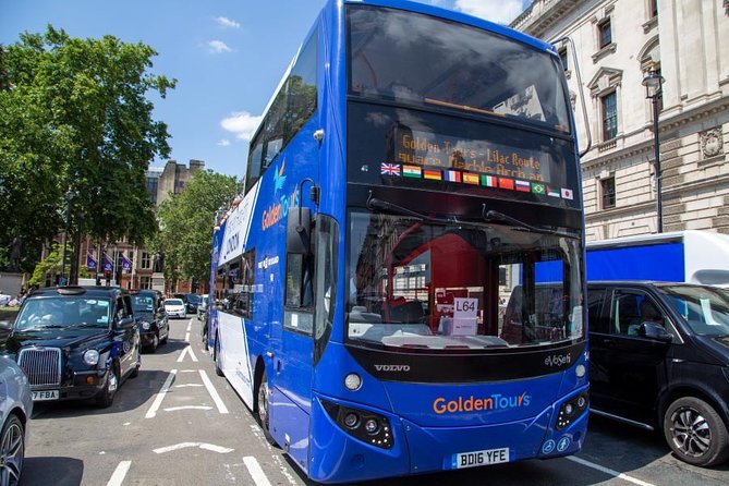 Gray Line London Hop-On Hop-Off Bus Tour with Optional Cruise - Commentary, open-top views, and the limits of the ride
