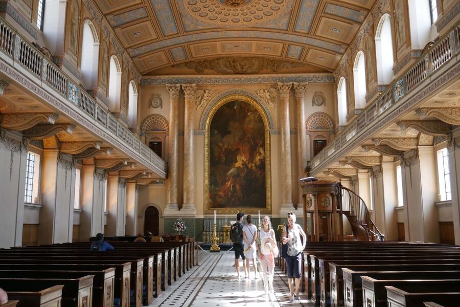 Greenwich Film Locations Tour - The Old Royal Naval College, with a second life on screen