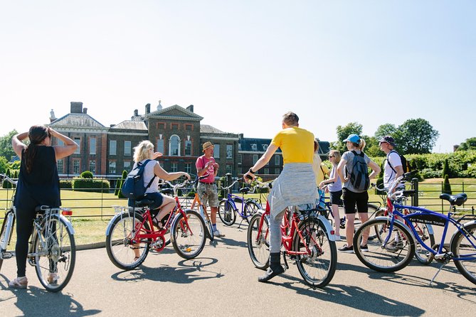 Highlights of Royal London Bike Tour including Hyde Park - London Eye views, not a ticket inside