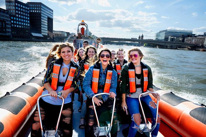 Iconic Sights of London: High-Speed Boat Trip - The O2 brings a final burst of speed