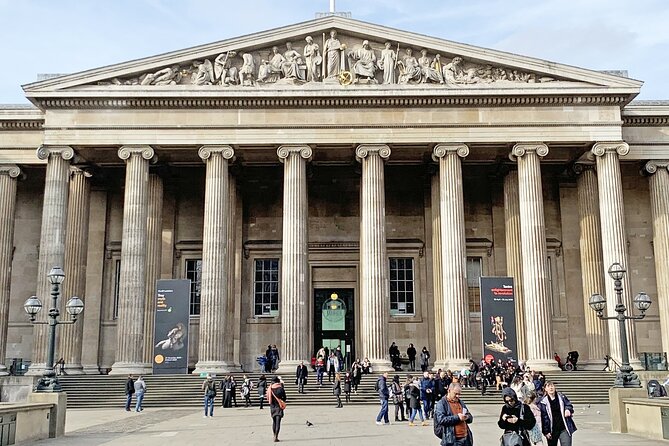 Kid-Friendly Private British Museum Highlights and Walk to Covent Garden London - From museum cases to Neal’s Yard