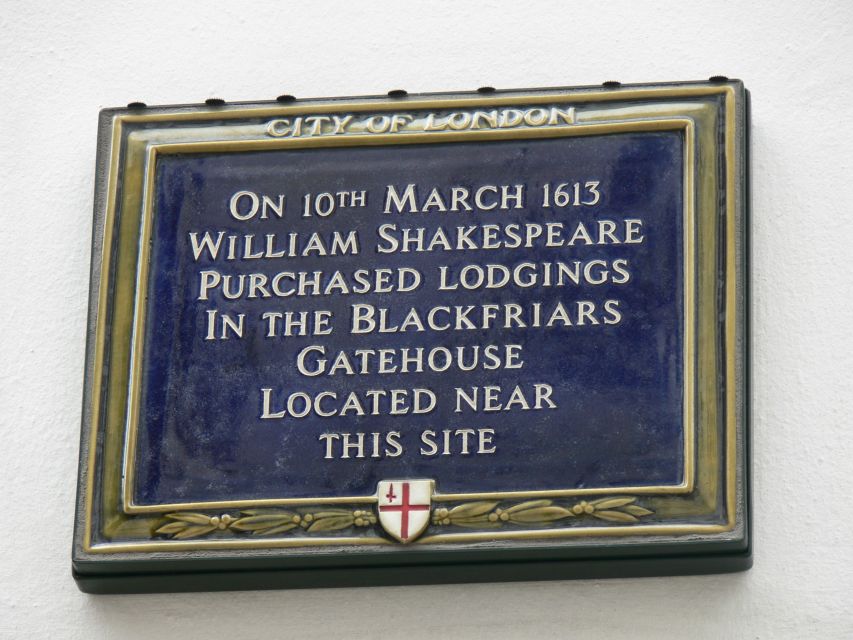 London: 2-Hour Shakespeare Walking Tour - Hearing Shakespeare spoken aloud