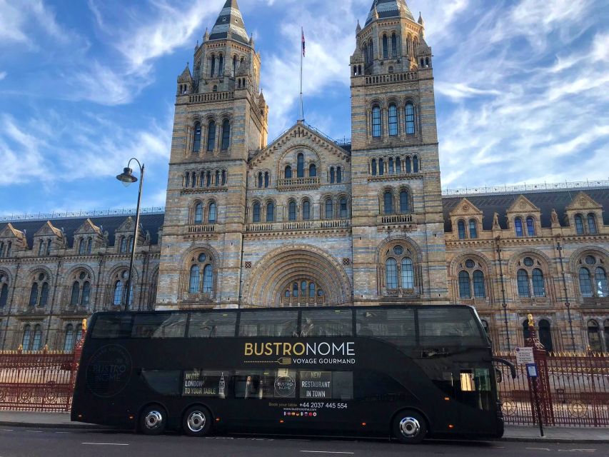 London: 4 Course Lunch Tour by Luxury Coach Bustronome - Four courses served on board
