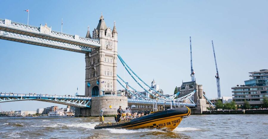 London: 45-Minute Speedboat Sightseeing Tour - The river route, landmark by landmark