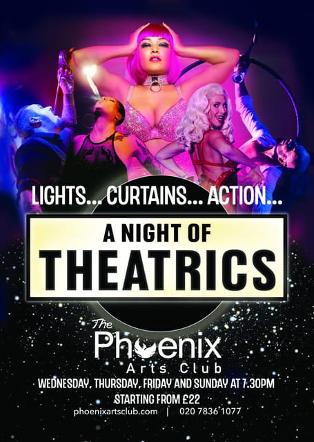 London: A Night of Theatrics! Cabaret Show - A variety show, not a single-genre production
