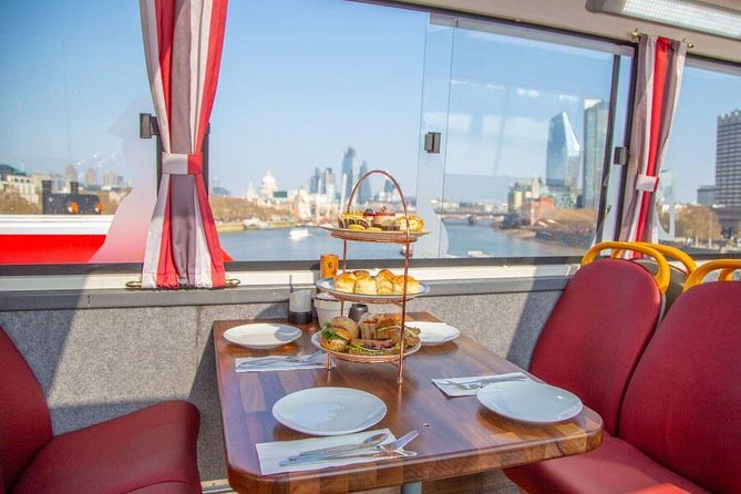 London Afternoon Tea Bus with Panoramic Tour - What is served with afternoon tea