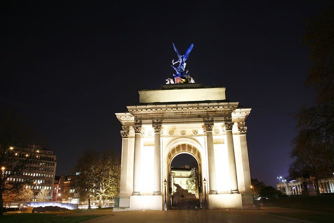 London by Night Bus Tour with Christmas Lights and Live Guide - Fortnum & Mason and the route back