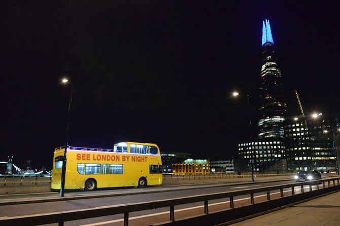 London by Night Sightseeing Tour - Open Top Bus - What the guide adds to the ride