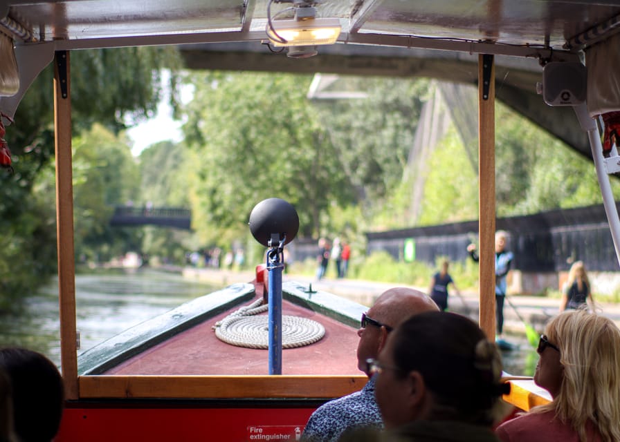 London: Canal Boat Ride on Camden Lock - From Camden Lock to a Working Canal