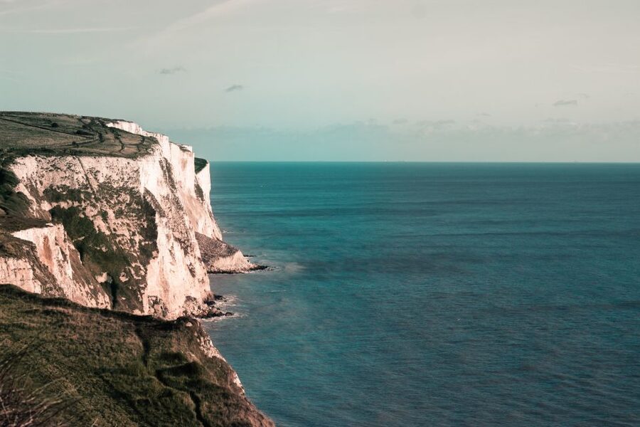 London: Canterbury Cathedral, Dover Castle, and White Cliffs - The White Cliffs: scenery with a weather clause