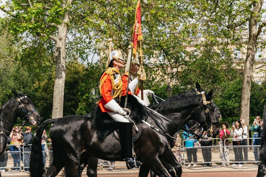 London: Changing of the Guard Tour by Buckingham Palace - Following the guards through the ceremony
