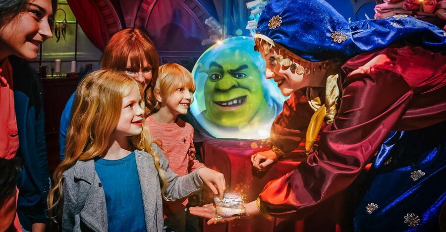 London: DreamWorks Shrek's Adventure Tour - Donkey’s 4D bus sets the tone