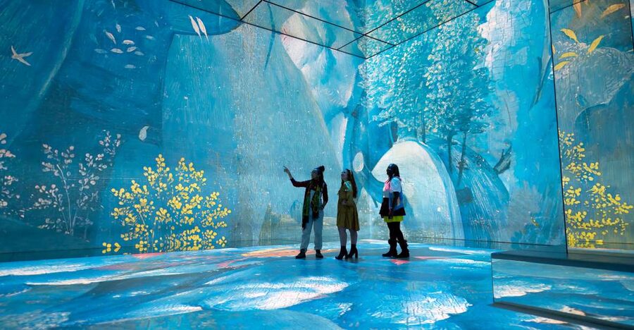 London: Entry Ticket to Frameless Immersive Art Experience - Sound, scale and the pleasure of looking