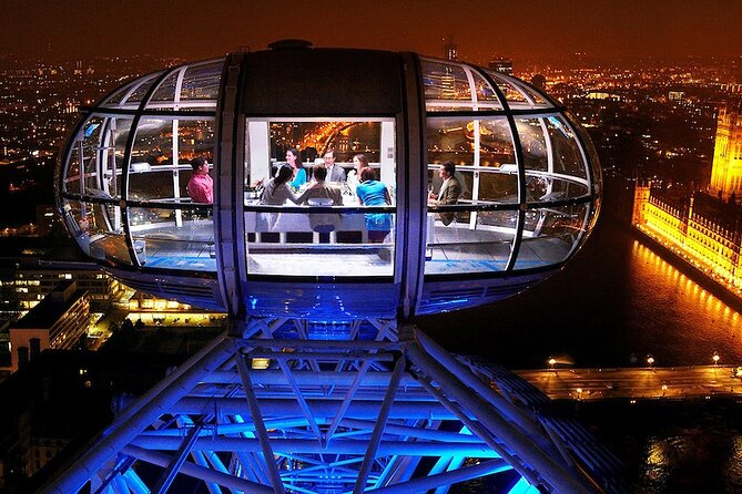 London Eye - Champagne Experience Ticket - Reading London from 443 feet