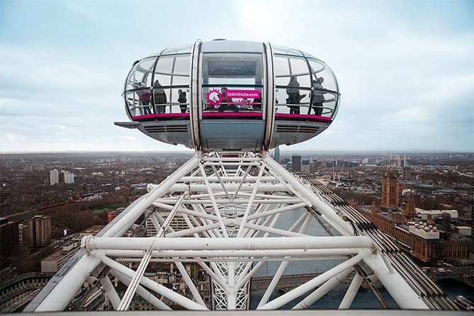 London Eye River Cruise and London Eye Ticket Option - From pier to capsule