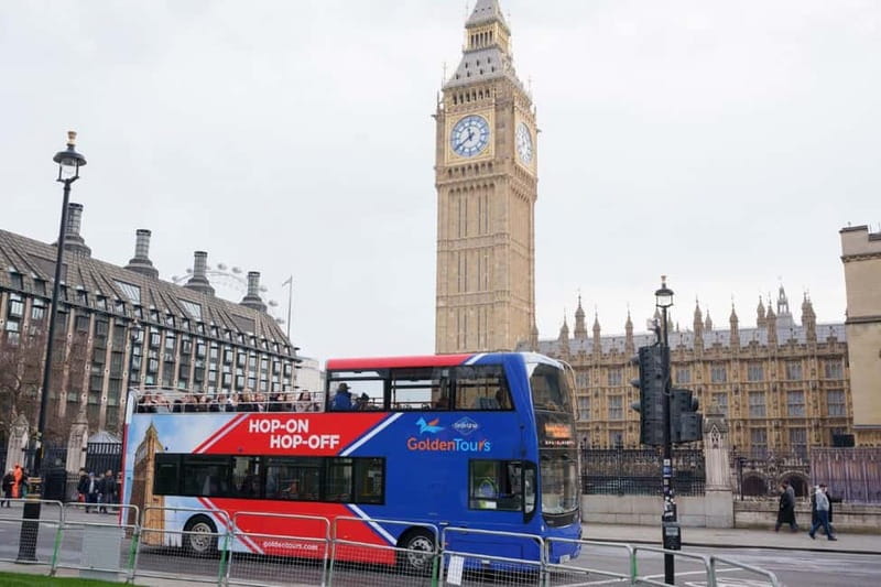 London: Golden Tours Gray Line Hop-on Hop-off Bus Tour - Start with the big picture