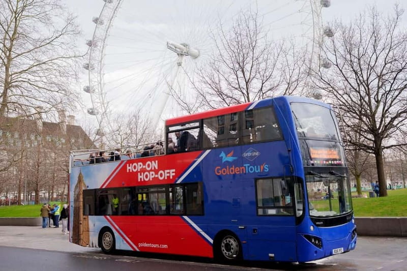 London: Golden Tours Gray Line Hop-on Hop-off Bus Tour - Blue Route: central London’s greatest hits