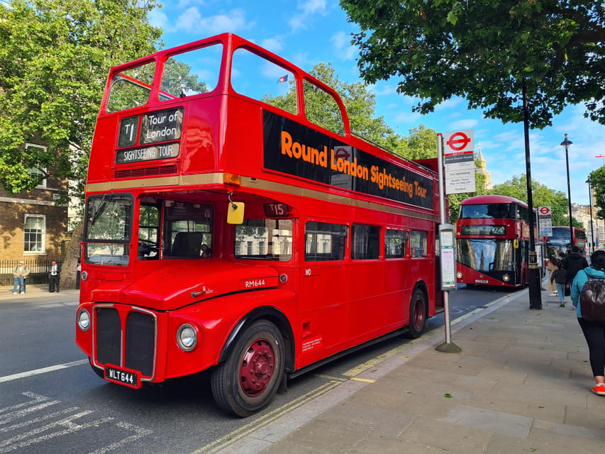 London: Guided Sightseeing Tour on a Vintage Open-Top Bus - The London Eye, Big Ben and Westminster