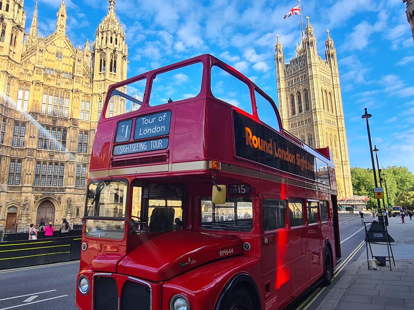 London: Guided Sightseeing Tour on a Vintage Open-Top Bus - Is $40 a fair price for 90 minutes?
