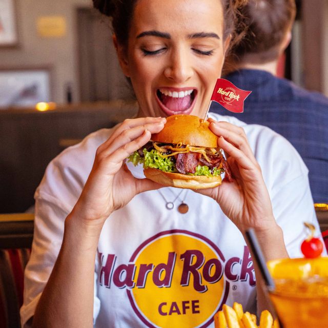 London: Hard Rock Cafe with Set Menu for Lunch or Dinner - What arrives at the table