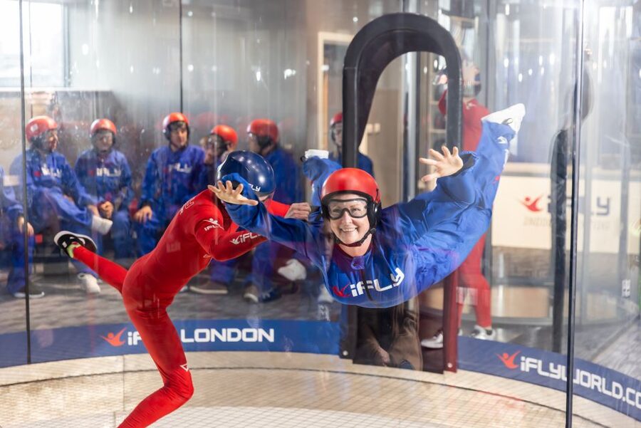 London: iFLY Indoor Skydiving at The O2 Entrance Ticket - From Check-In to the Wind Tunnel