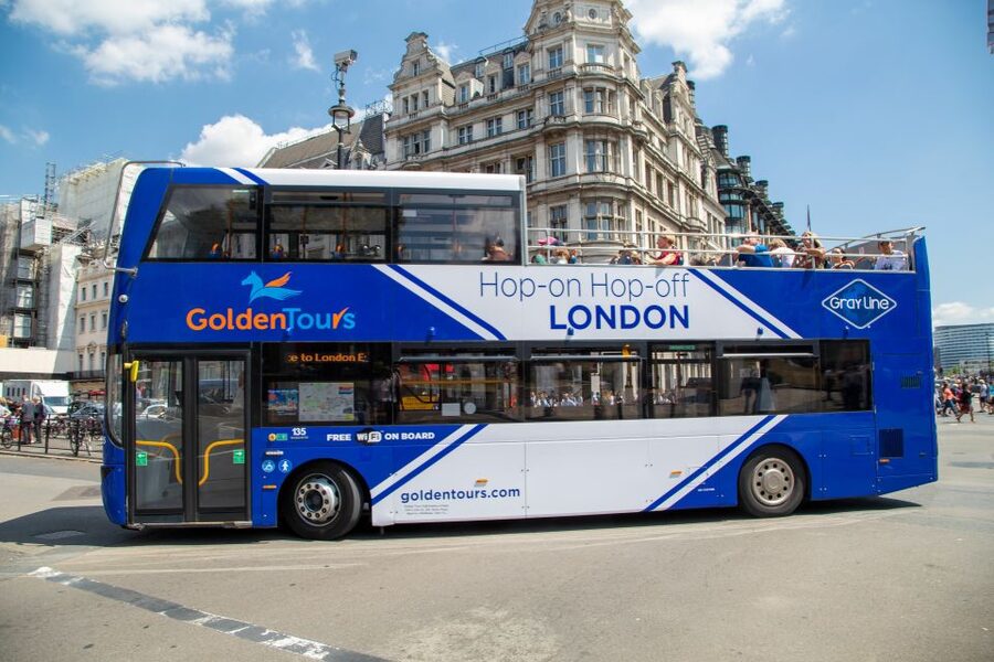 London: Panoramic Open-Top Bus Tour - The guide can make the ride