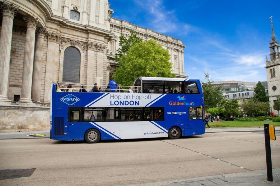 London: Panoramic Open-Top Bus Tour - Open-top views, with London weather in the equation