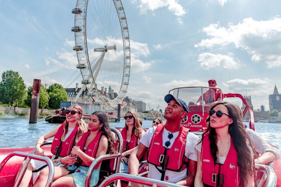 London: River Thames Speed Boat Tour - Landmarks from the London Eye to Tower Bridge