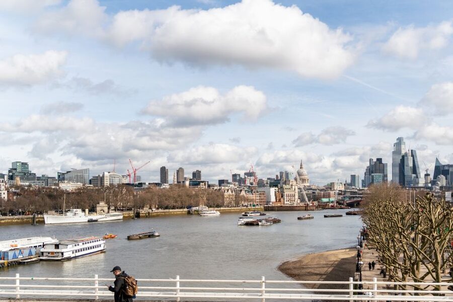 London: Tootbus Hop-on Hop-off with optional River Cruise - London from the upper deck