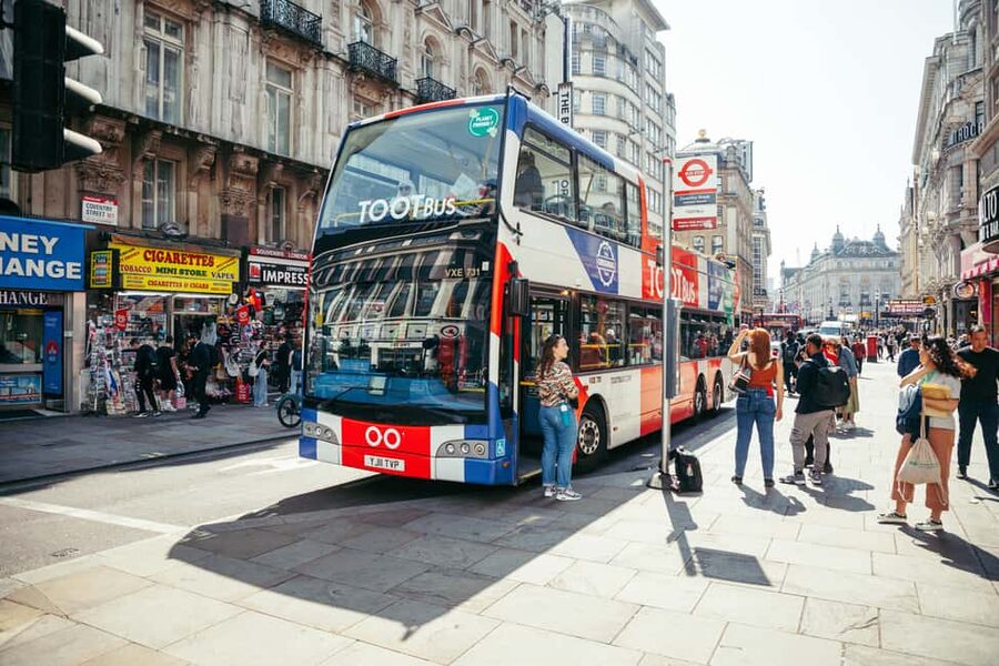 London: Tootbus Hop-on Hop-off with optional River Cruise - From Westminster to the Tower by boat