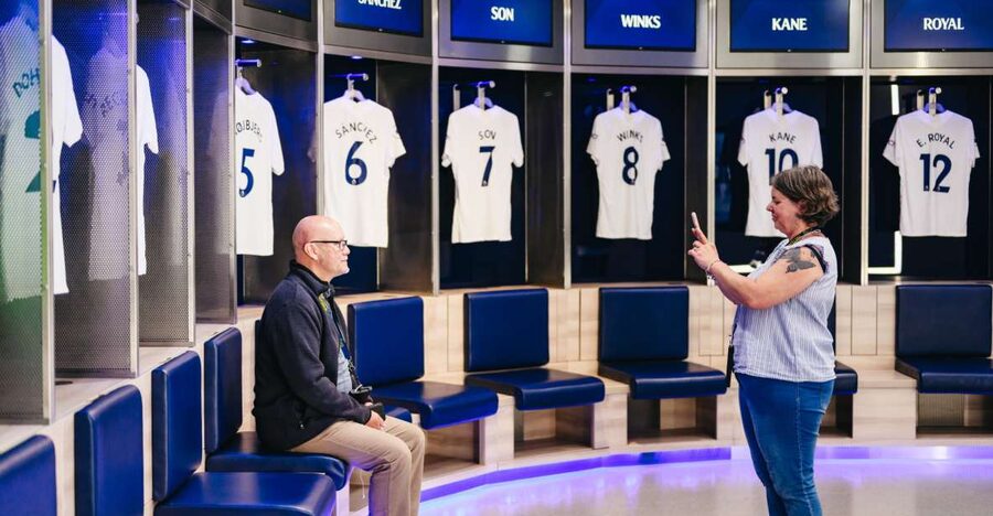 London: Tottenham Hotspur Stadium Tour - Starting with the multimedia guide