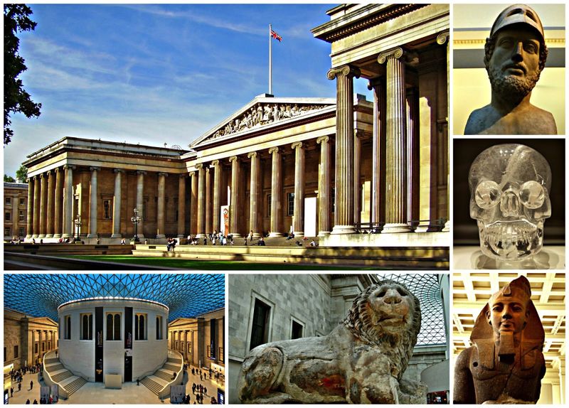 London: Tour of the British Museum - Start with the museum’s Greek-inspired entrance