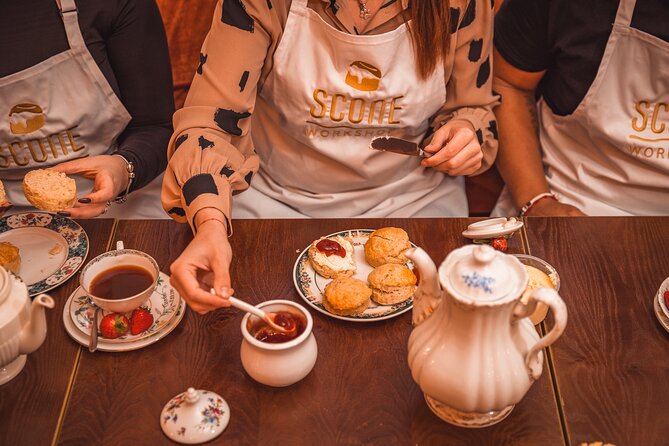 London Traditional English Scone Making and Tea Workshop - Tea, jam, and clotted cream: the best part of the finish