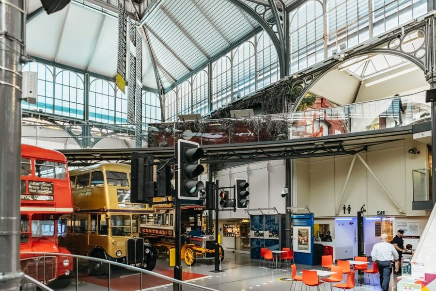 London Transport Museum Entrance Ticket - Read the Underground map as a design classic