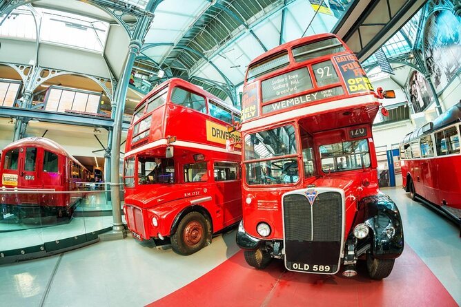 London Transport Museum One Day Ticket - The vehicles make the history tangible