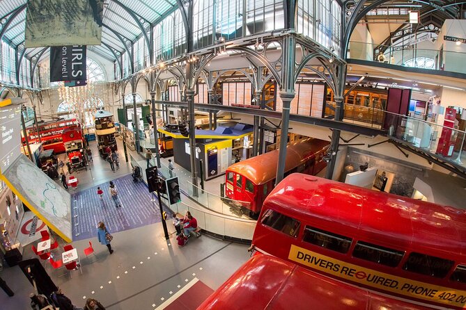 London Transport Museum One Day Ticket - A family museum with room to play