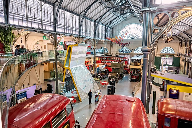 London Transport Museum One Day Ticket - From horse-drawn buses to the Tube